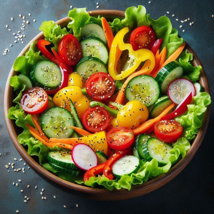 Isha's Garden Salad